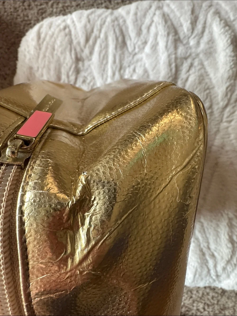Michael Kors Metallic Gold 'Very Hollywood' Toiletry Pouch